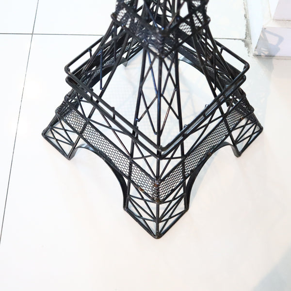 TOUR EIFFEL 1935 French Decorative Tall Tower Sculpture In Painted Steel