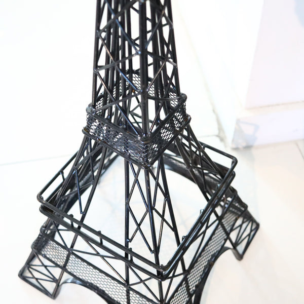 TOUR EIFFEL 1935 French Decorative Tall Tower Sculpture In Painted Steel
