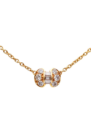 VAN CLEEF & ARPELS Paris Necklace In 18Kt Yellow Gold With VS Diamonds