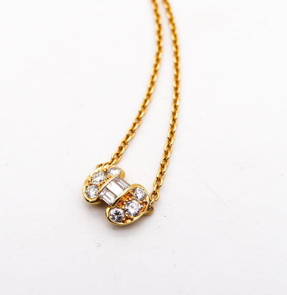 VAN CLEEF & ARPELS Paris Necklace In 18Kt Yellow Gold With VS Diamonds