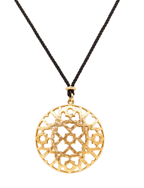 TIFFANY & CO. By Paloma Picasso Marrakesh Pendant-Necklace In 18Kt Gold