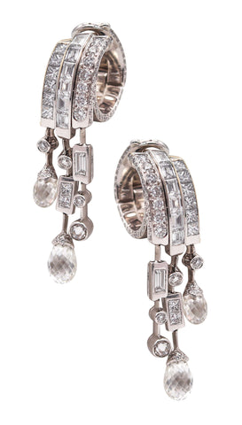 CHAUMET Joséphine Imperiale Earrings In 18Kt With 9.59 Ctw In Diamonds