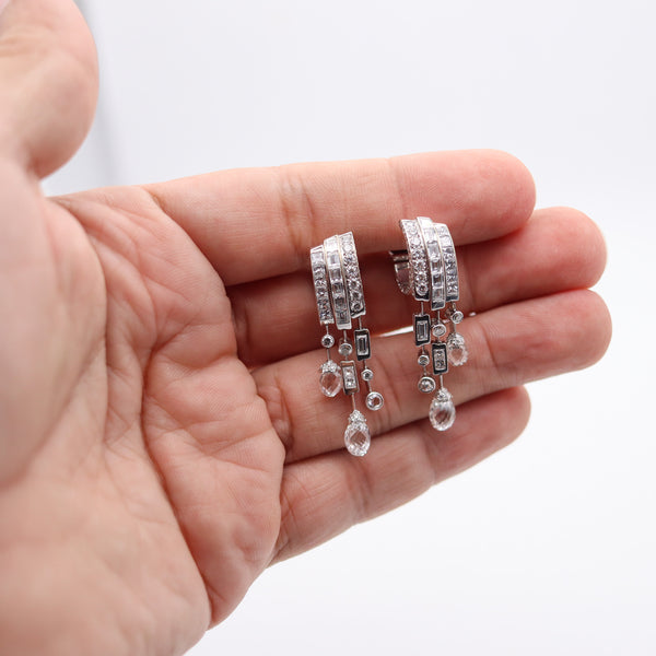 CHAUMET Joséphine Imperiale Earrings In 18Kt With 9.59 Ctw In Diamonds