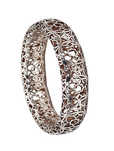 -Tiffany & Co. Paloma Picasso Marrakesh Bangle Bracelet In .925 Sterling Silver