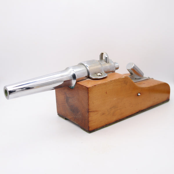 FRENCH 1930-35 Art Deco Display Desk Battery Cannon In Steel
