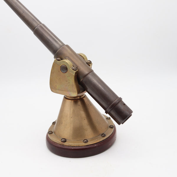 US NAVAL 1950 Desk Presentation Navy Deck Signal Cannon In Solid Bronze