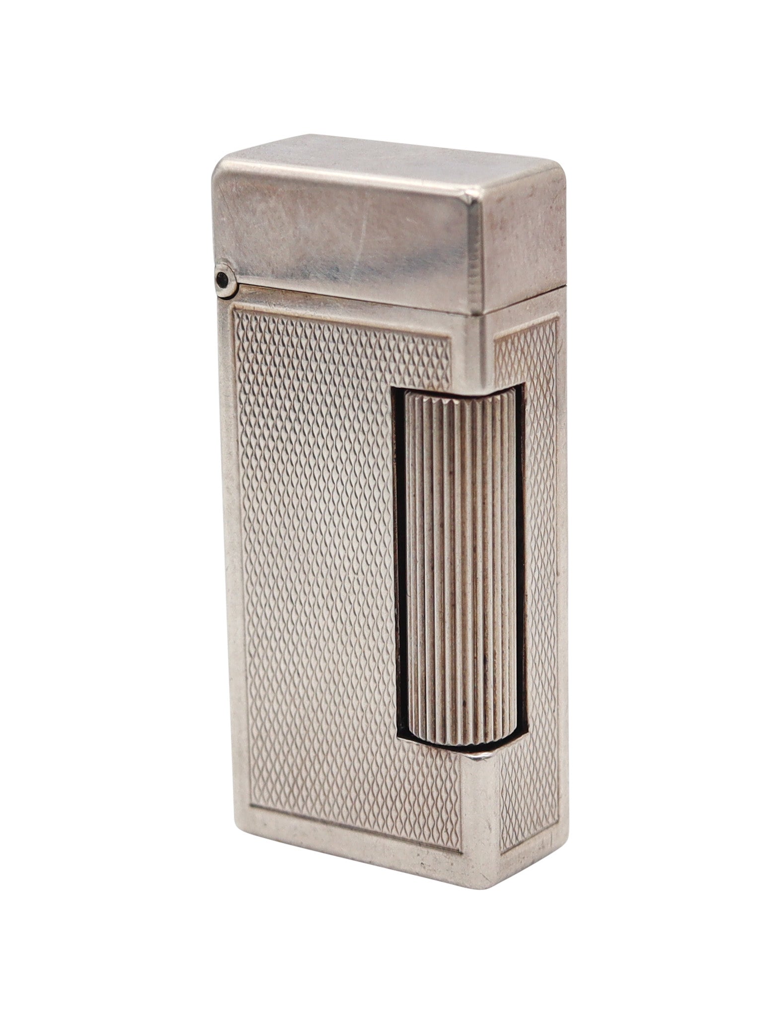 ALFRED DUNHILL Paris 1960 Short Automatique Rollalite Petrol Pocket Lighter