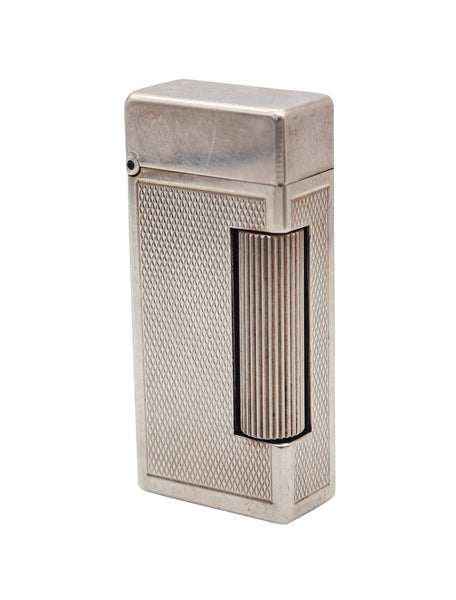 ALFRED DUNHILL Paris 1960 Short Automatique Rollalite Petrol Pocket Lighter