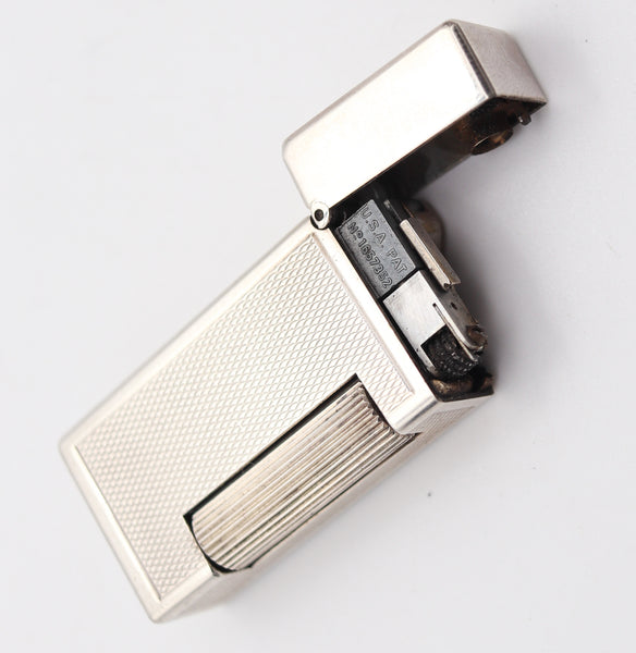 ALFRED DUNHILL Paris 1960 Short Automatique Rollalite Petrol Pocket Lighter