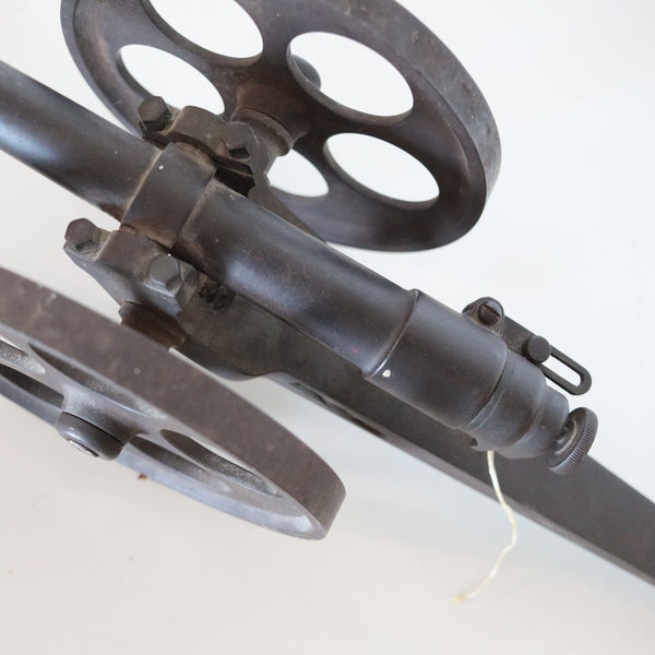 CANNON 1910 Massive British Made Signal Cannon In Blackened Iron Steel & Bronze
