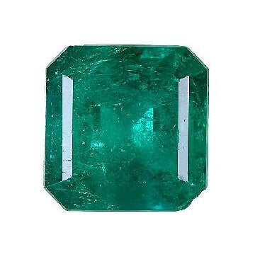 GIA CERTIFIED Colombian Emerald Square Shape Vivid Green 2.45 Carats GIA-2211570712
