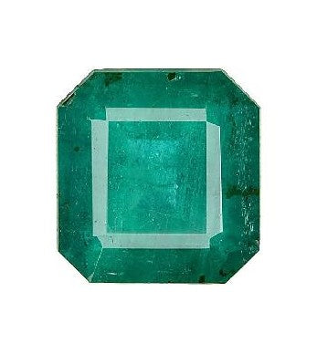 GIA CERTIFIED Emerald Square-Cut Shape Vivid Green 2.87 Carats GIA-5211570703