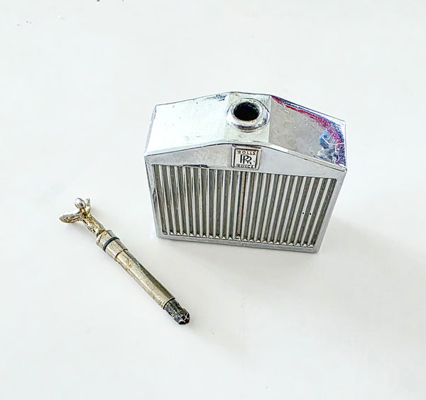 ROLLS ROYCE 1940-50 London Pocket Striker Lighter In Chromed Steel
