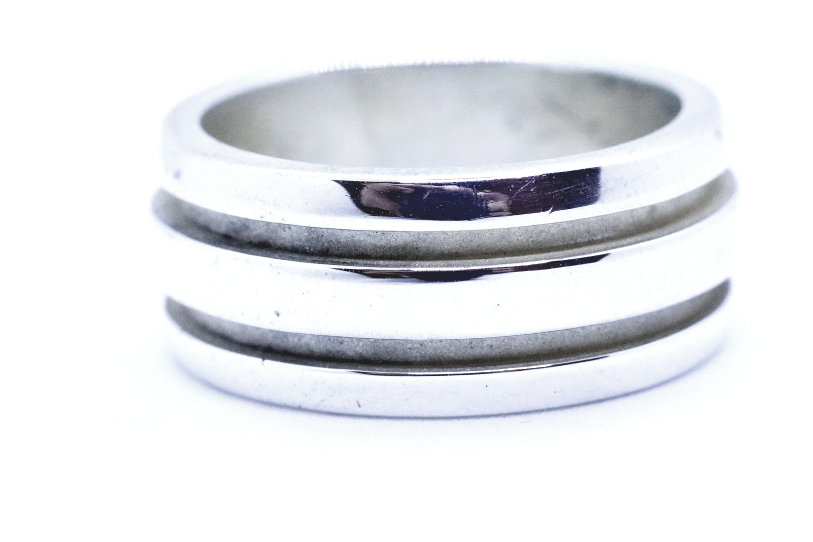 TIFFANY & CO .925 STERLING SILVER UNISEX BAND RING FROM 1995