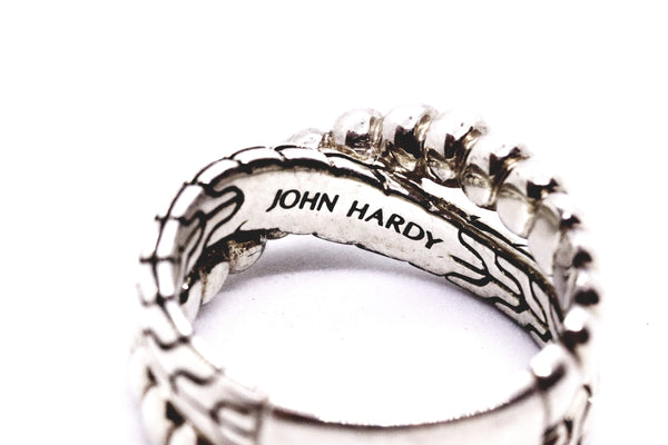 JOHN HARDY STERLING SILVER .925 LADY RING BAND