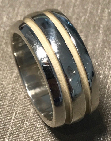 TIFFANY & CO .925 STERLING SILVER UNISEX BAND RING FROM 1995