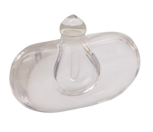 Elsa Peretti 1981 For Tiffany Co Carved Rock Quartz Limited Edition Perfume Bottle