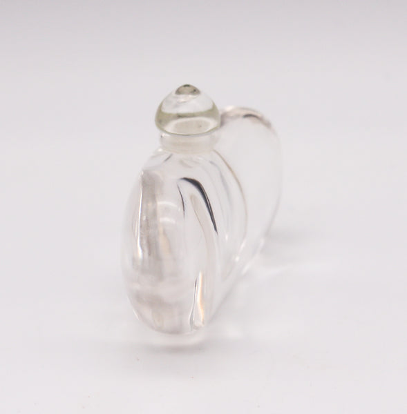 Elsa Peretti 1981 For Tiffany Co Carved Rock Quartz Limited Edition Perfume Bottle