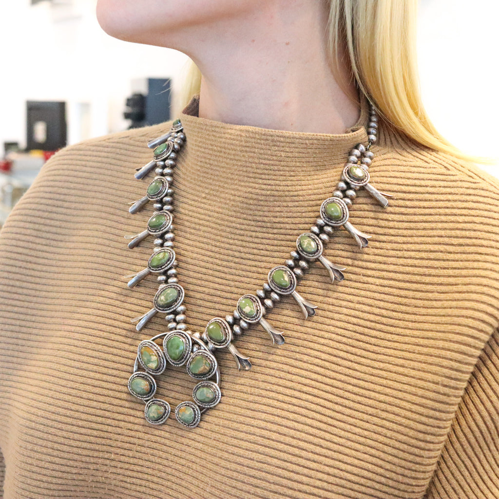The History Behind … The Squash Blossom Necklace | National Jeweler