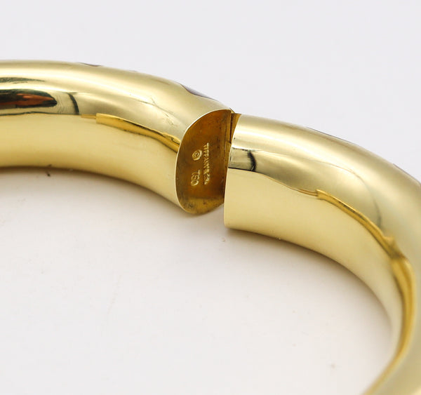 Tiffany Co 1977 Angela Cummings Allure Bracelet In 18 Kt Yellow Gold With White Nacre