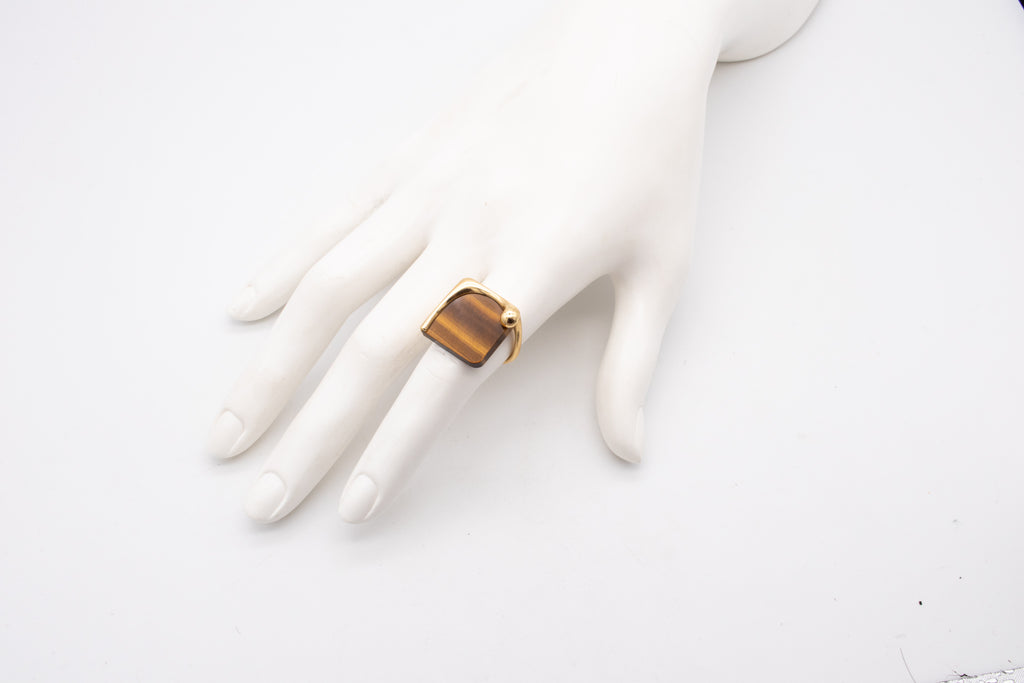Tiffany & Co. 1980 Elsa Peretti Splash ring in 18 kt yellow gold 