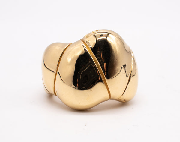JOHN HARDY 18 KT GOLD RING BAMBOO TREE LIMITED EDITION