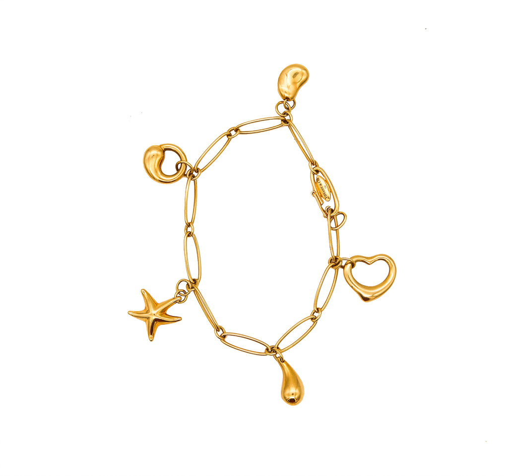 Tiffany & Co. - ELSA PERETTI FOR TIFFANY & CO. FIVE CHARM BRACELET