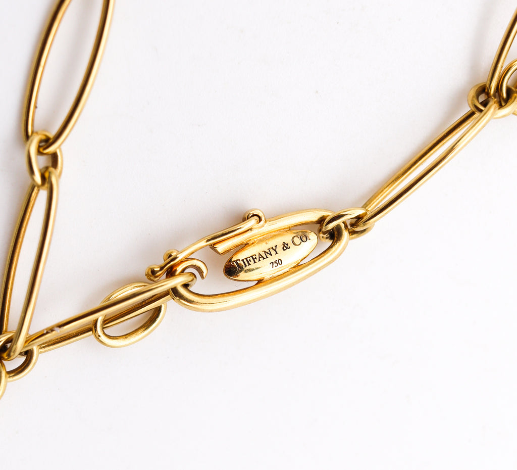 Tiffany & Co., Yellow Gold Charm Bracelet