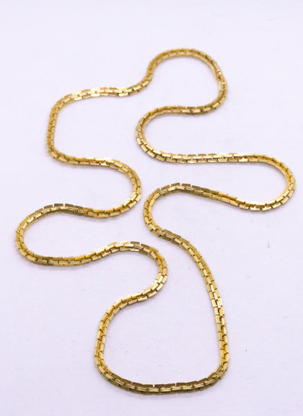 TIFFANY & CO. MASSIVE 18 KT SOLID GOLD SAUTOUIR NECKLACE
