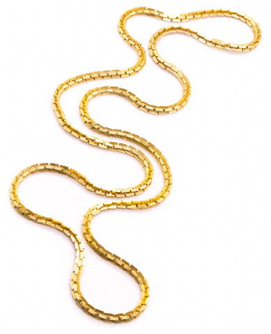 TIFFANY & CO. MASSIVE 18 KT SOLID GOLD SAUTOUIR NECKLACE