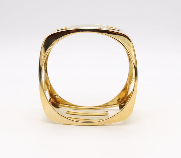 *Tiffany & Co. By Donald Claflin LOVE Bangle 18Kt Gold Vermeil In Solid Sterling Silver