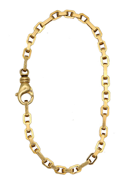 Tiffany And Co. Modernist Fancy Links Bracelet In Solid 18Kt Yellow Gold