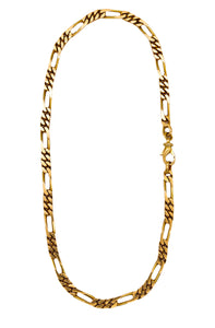 *Cartier Paris Figaro Links Necklace Chain In Solid 18Kt Yellow Gold