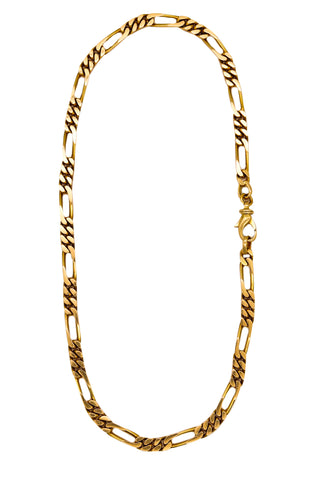 *Cartier Paris Figaro Links Necklace Chain In Solid 18Kt Yellow Gold