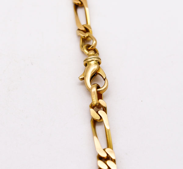 *Cartier Paris Figaro Links Necklace Chain In Solid 18Kt Yellow Gold