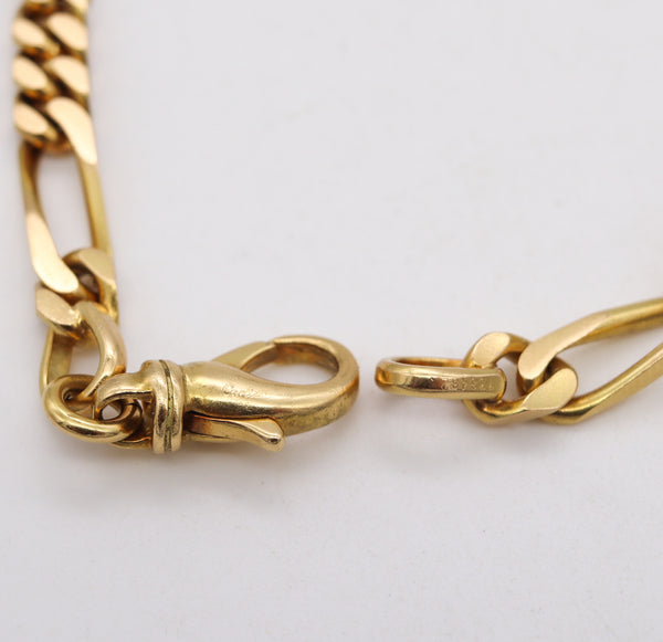 *Cartier Paris Figaro Links Necklace Chain In Solid 18Kt Yellow Gold