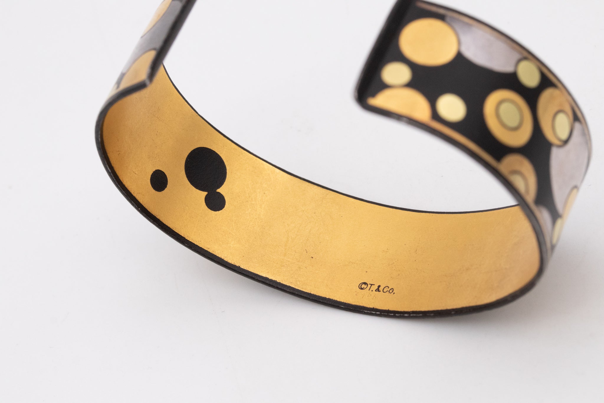 TIFFANY & CO. 1978 ANGELA CUMMINGS GEOMETRIC CUFF WITH