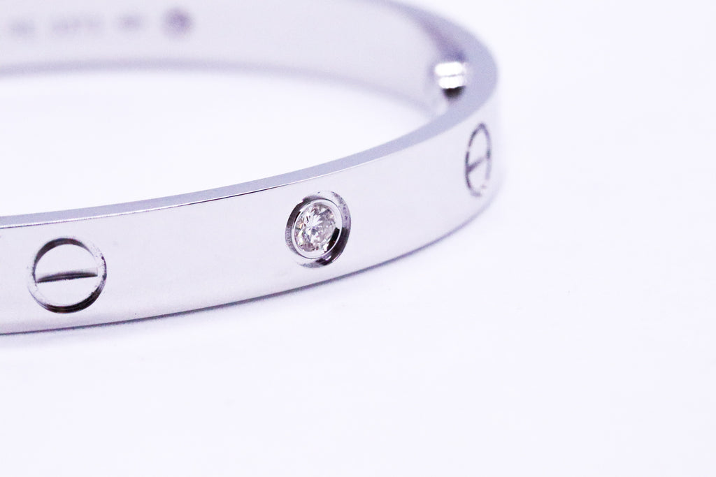 Cartier Love Bracelet, Small Model, 10 Diamonds | Fine Jewelry Designer |  Coveti