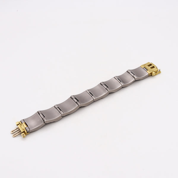 -Kieselstein-Cord 2000 New York Women Of The World Bracelet In 18Kt Gold And Steel