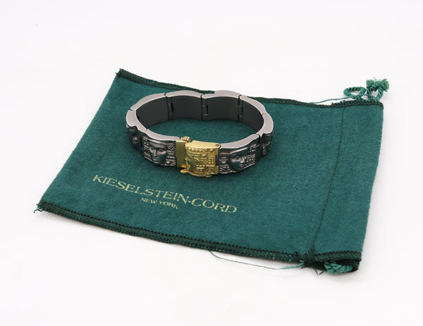 -Kieselstein-Cord 2000 New York Women Of The World Bracelet In 18Kt Gold And Steel