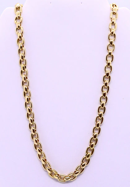 CARTIER PARIS 18 KT YELLOW GOLD HEAVY & THICK 23 INCHES RARE CHAIN