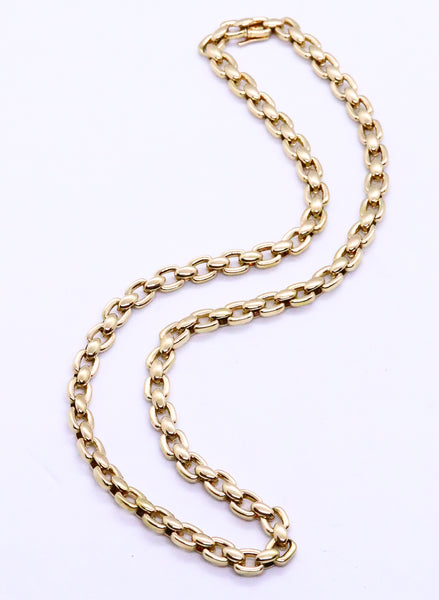 CARTIER PARIS 18 KT YELLOW GOLD HEAVY & THICK 23 INCHES RARE CHAIN