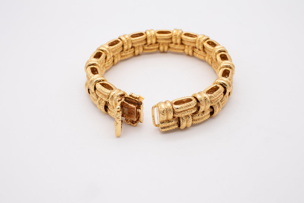 Vintage Hermes Gold Knot Bracelet, Circa 1970 - Jewellery Discovery