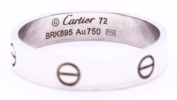 CARTIER PARIS 18 KT LOVE RING SPECIAL ORDER LARGE SIZE 13.5 French #72