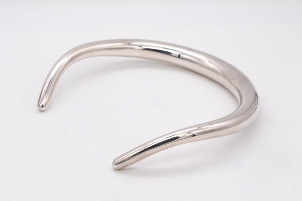 GEORG JENSEN BY ANNE AMMITZBOLL 1978 STERLING SILVER AURA GEOMETRIC COLLAR