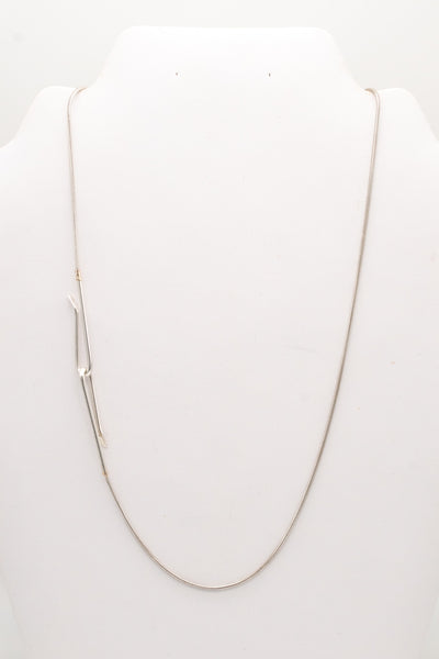 MONICA COSCIONI MODERN ,925 STERLING SILVER FANCY CHAIN WITH HOOK