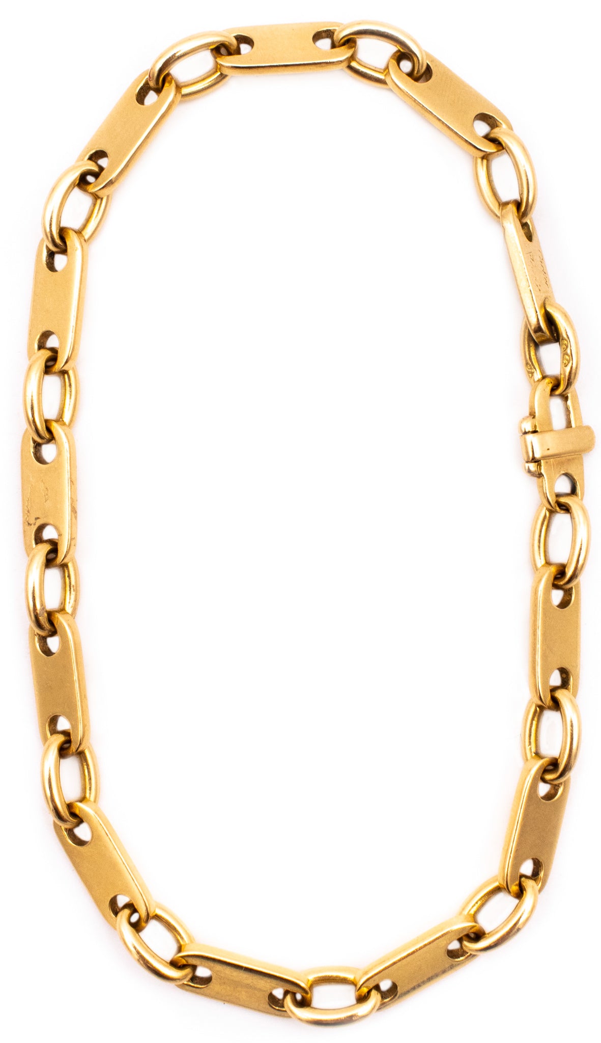 CARTIER PARIS JACQUES CARTIER LONDON BRANCH 18 KT GOLD FIGARO