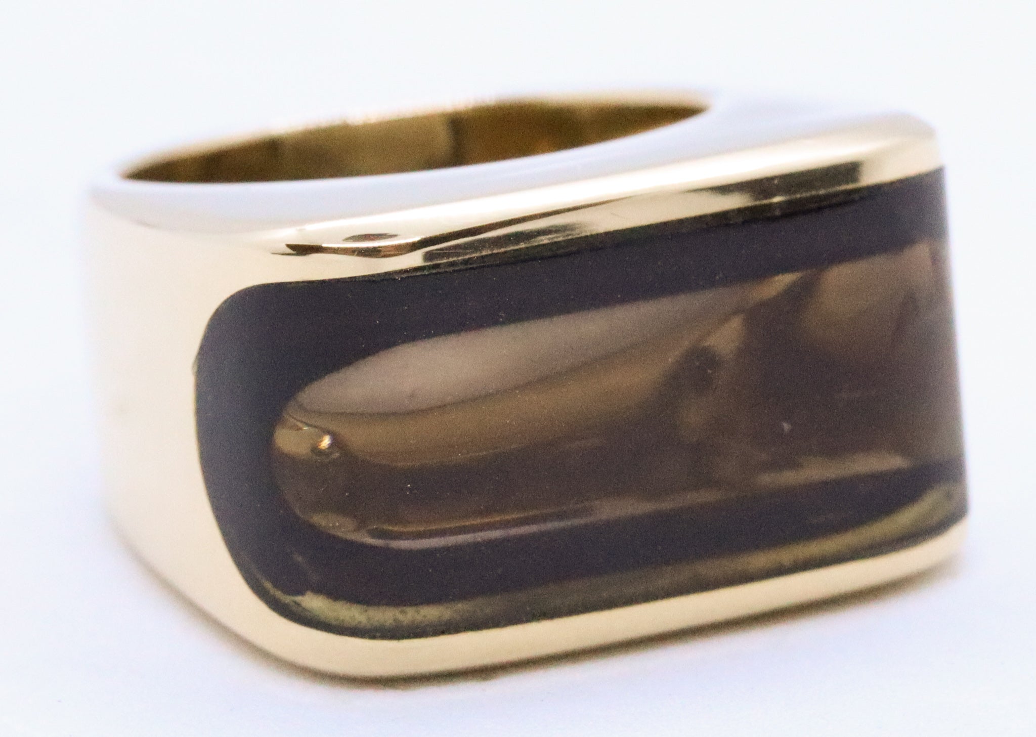 GUCCI 18 KT TOM FORD DESIGNER GEMSTONE UNISEX RING – Treasure Fine 
