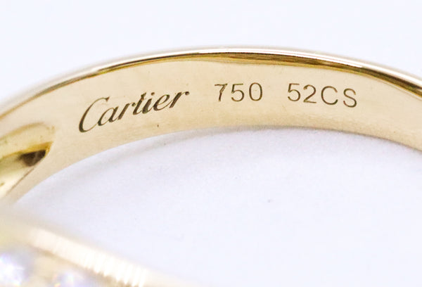 CARTIER PARIS 18 KT GOLD 1.95 CT DIAMONDS BAND RING