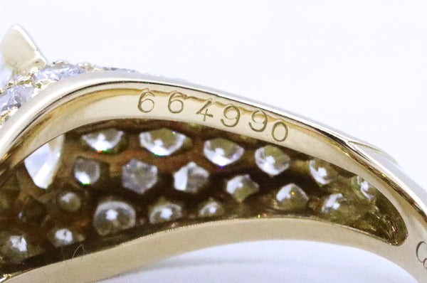 CARTIER PARIS 18 KT GOLD 1.95 CT DIAMONDS BAND RING